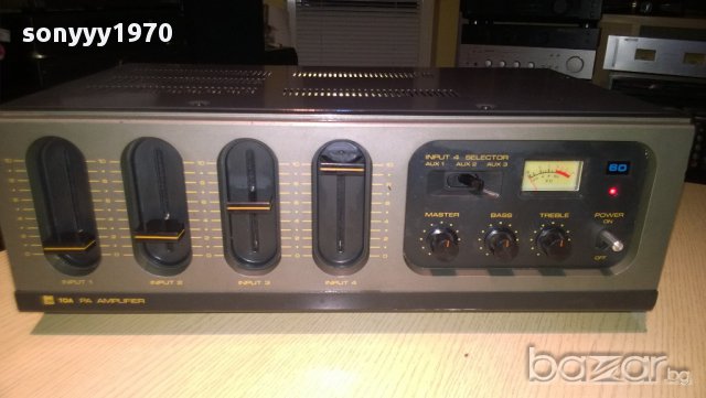 toa pa ta-406e-amplifier-kobe.japan-внос швеицария, снимка 5 - Ресийвъри, усилватели, смесителни пултове - 8855299