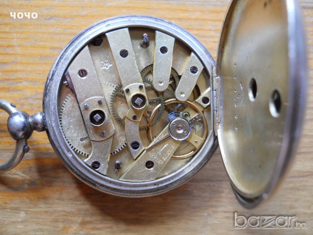 старинен джобен часовник (Англия), снимка 6 - Антикварни и старинни предмети - 15985546