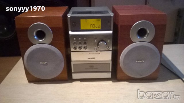 Philips cd/tuner/tape/amplifier+2колони-внос швеицария, снимка 3 - Ресийвъри, усилватели, смесителни пултове - 13747709