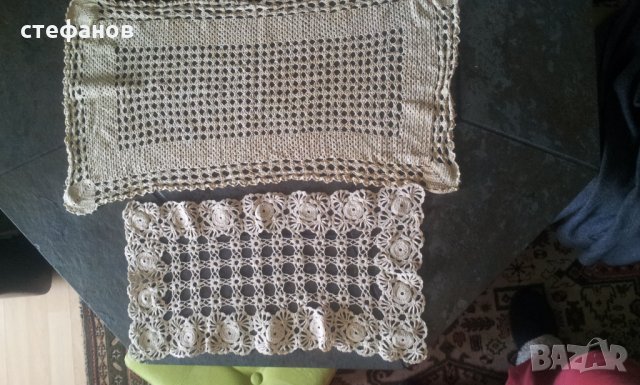 Две дантелени покривки за маса нови и различни, снимка 6 - Покривки за маси - 24769871