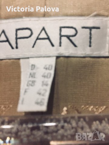 Модерна кройка сако APART Германия, снимка 3 - Сака - 24128477