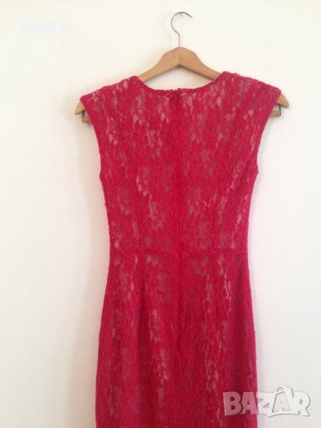 Червена рокля, снимка 9 - Рокли - 23682848