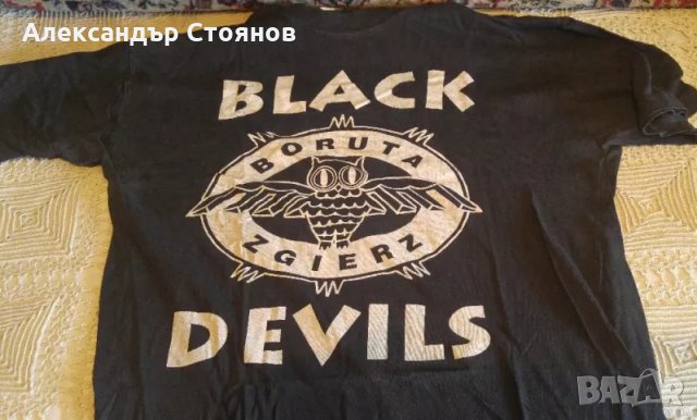 Фанелка Black Devils, снимка 1 - Фен артикули - 22891311