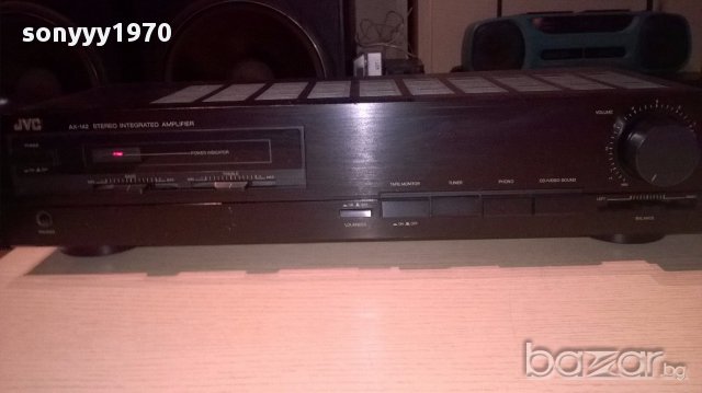 jvc ax-142bk-amplifier made in japan-внос швеицария, снимка 2 - Ресийвъри, усилватели, смесителни пултове - 14197887
