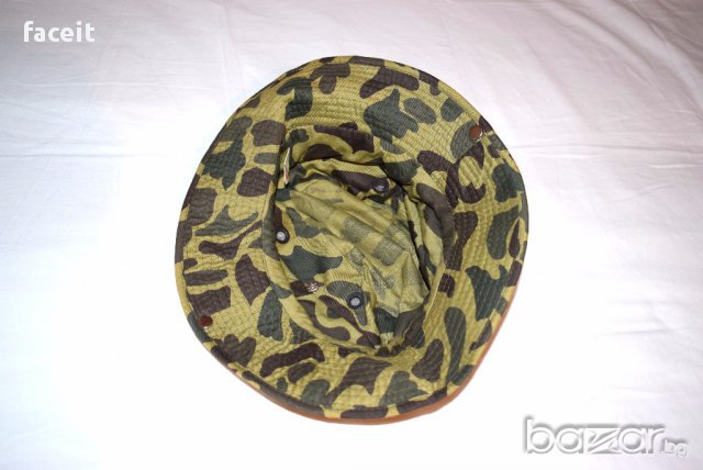 Рибарска / Ловна шапка от Норвегия / Риболов / Лов / Къмпинг / Norway / Камуфлаж / Камуфлажна, снимка 11 - Шапки - 17016564