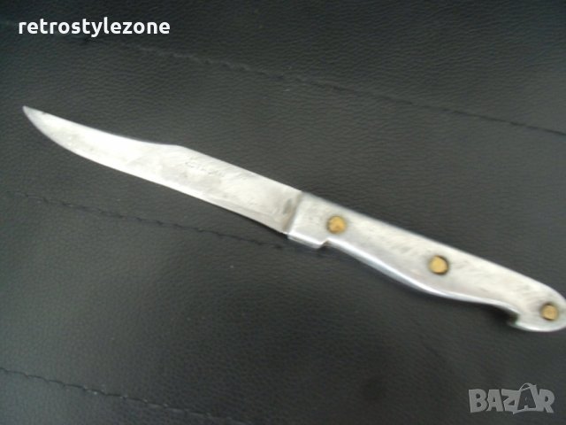 № 3041 стар нож - КООП Г.Д ШИПКА  - дължина 23 см , острие 12 см 