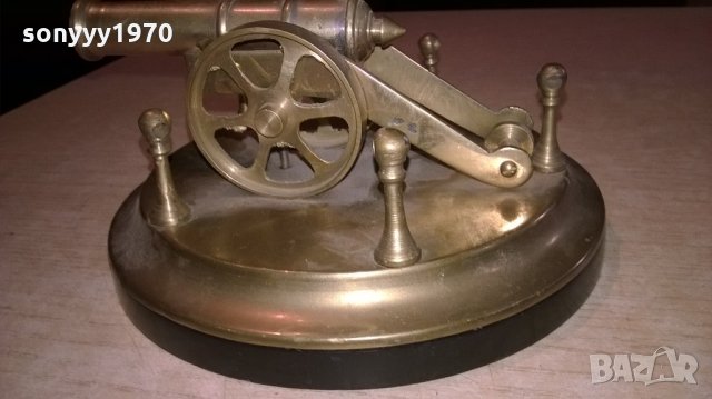топ/оръдие-мед/месинг-ретро колекция-17х8см, снимка 9 - Колекции - 22197928