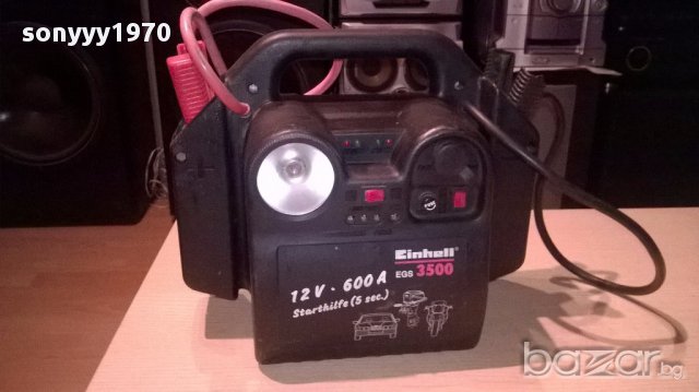 Einhell egs 3500-12v 600a-starthilfe-внос швеицария, снимка 4 - Аксесоари и консумативи - 15172796