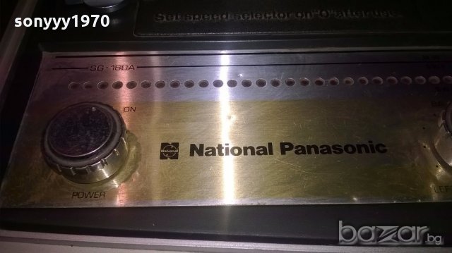 national panasonic-ретро колекция-куфар 3в1, снимка 15 - Ресийвъри, усилватели, смесителни пултове - 19375564