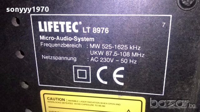 Lifetec lt8976-tuner/cd/deck/amplifier-за ремонт-внос швеицария, снимка 8 - Ресийвъри, усилватели, смесителни пултове - 13680289