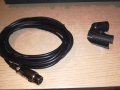 shure държач-30ЛВ и кабел-45ЛВ-за микрофон, снимка 16