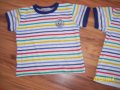шарени тениски-размер-98-104, снимка 5