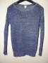 Тъмно синя блуза, снимка 1 - Блузи с дълъг ръкав и пуловери - 19918082