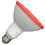 LED лампа 15W PAR38 Червена Светлина, снимка 1 - Лед осветление - 14711865