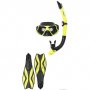 Комплект маска, шнорхел и плавници GUL Adult Taron, снимка 1 - Водни спортове - 14635934