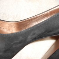 Черни високи обувки BSB номер 36 и половина , снимка 9 - Дамски елегантни обувки - 22306865