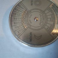 📆 50 годишен календар 2023-2060 - Астрологичен ключодържател - сребърен-37мм, снимка 10 - Други - 23558496