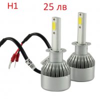 LED крушки за автомобил H1, H4, H7 за дълги и къси светлини, снимка 2 - Аксесоари и консумативи - 23401706