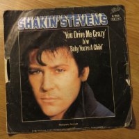малка грамофонна плоча - Shakin Stevens - Drive me crazy  - изд.80те г., снимка 1 - Грамофонни плочи - 24865695