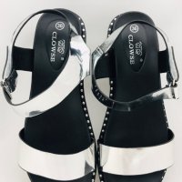 Дамски сандали Dolly-Silver, снимка 5 - Сандали - 25059533