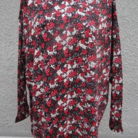 4XL  нова цветна блуза от акрил  , снимка 1 - Блузи с дълъг ръкав и пуловери - 24070443