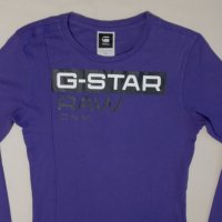 G-STAR RAW оригинална блуза S уникална фланелка с дълъг ръкав, снимка 2 - Блузи - 23711902