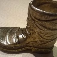 Златната обувка-14/11/6см-made in spain-мед/месинг-внос швеицария, снимка 5 - Колекции - 13904027