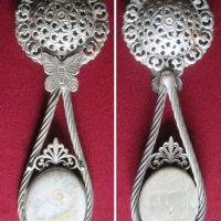 Сребърна дрънкалка за бебе, сребро, 19 век., снимка 1 - Антикварни и старинни предмети - 24161301