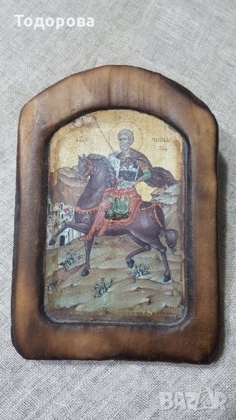 Стара домашна иконка, снимка 1