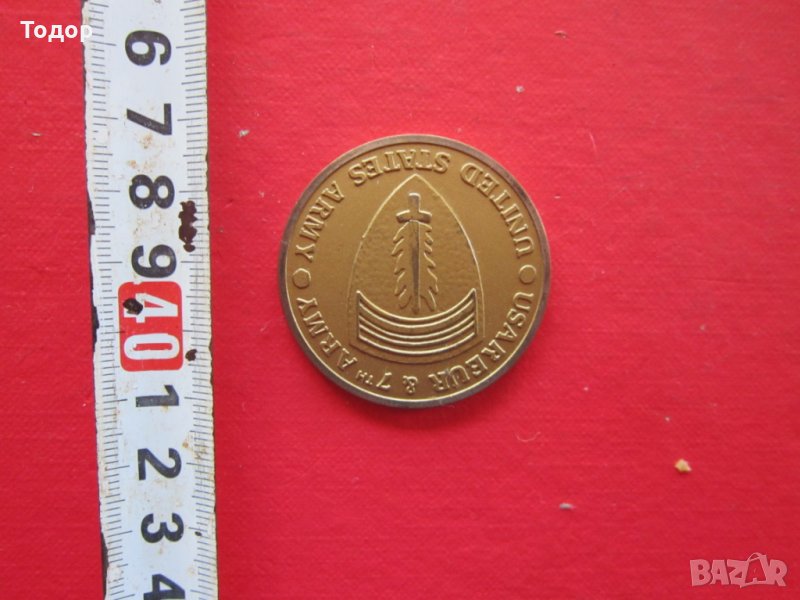 Американски медал знак монета значка , снимка 1