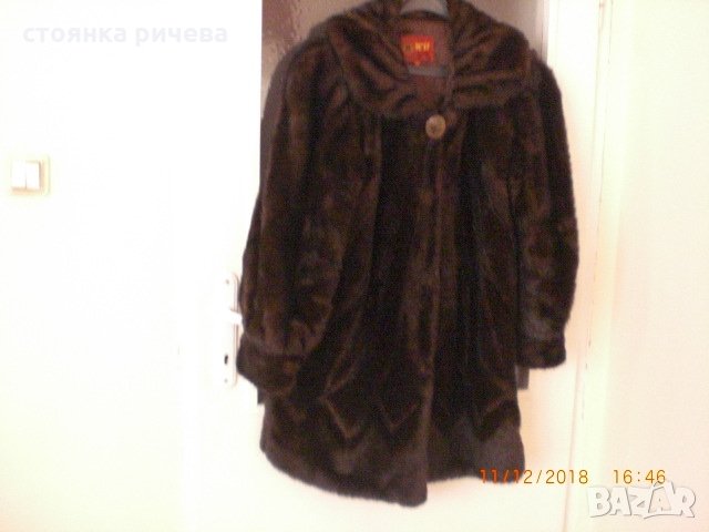 продавам дамско еко палто, снимка 1