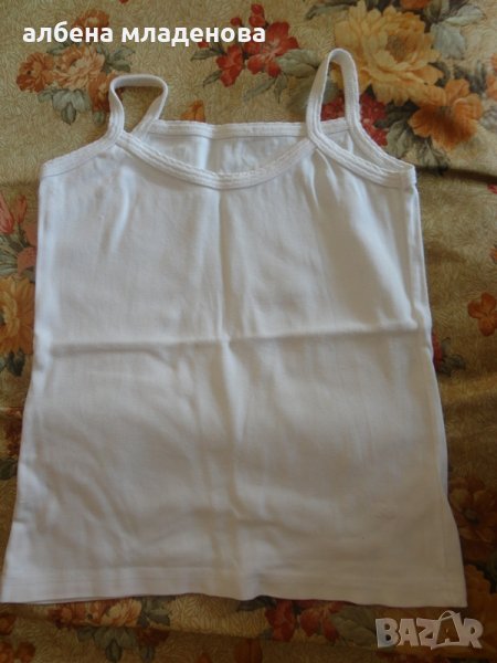 бял детски потник, снимка 1
