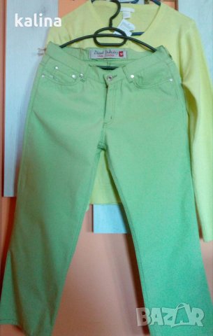 Нови дамски панталон и жилетка, снимка 1 - Комплекти - 25835322