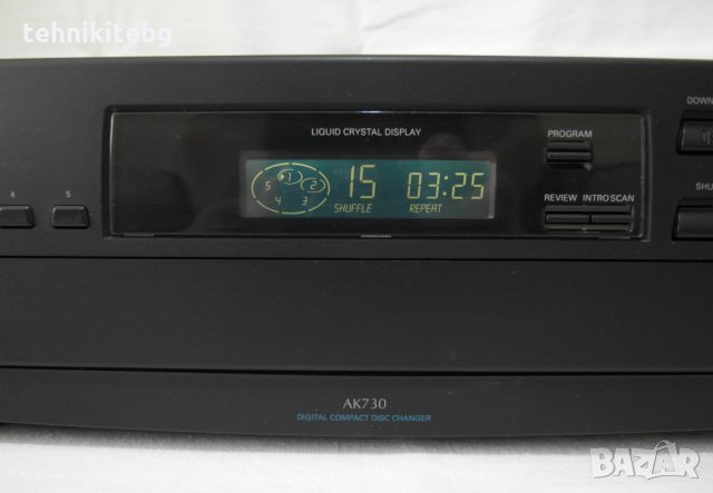 ⭐⭐⭐ PHILIPS AK730 ⭐⭐⭐ Отличен 5-дисков CD ченджър, снимка 3 - Аудиосистеми - 25468650