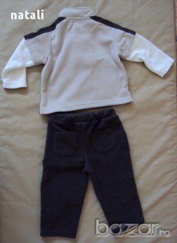 Поларен комплект на Baby Club (C&A), размер 80, снимка 2 - Комплекти за бебе - 16394239