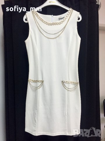 Дамска Бяла рокля, снимка 2 - Рокли - 6221306