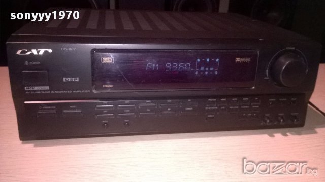 Cat-receiver 6 chanel-изход и за събуфер-внос швеицария, снимка 9 - Ресийвъри, усилватели, смесителни пултове - 13248043