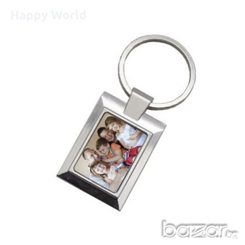 Метален ключодържател с ваша снимка, снимка 4 - Други - 21170622
