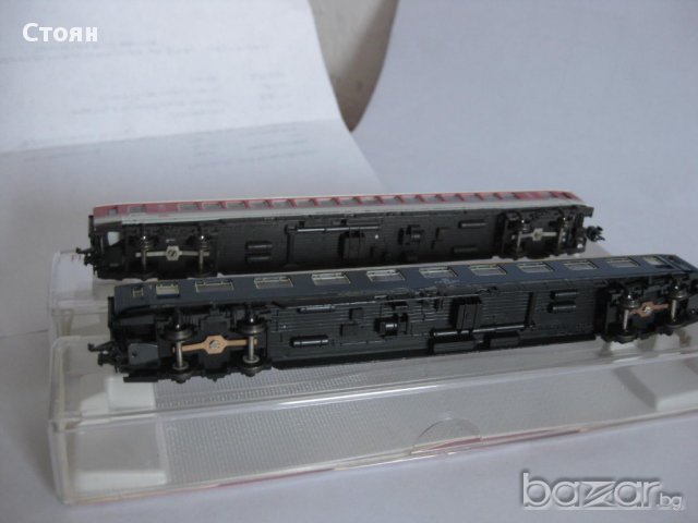 Пътнически Вагони Флайшман с ККинематика и Профи Куплунзи в Мащаб 1:160, снимка 7 - Други ценни предмети - 14200676