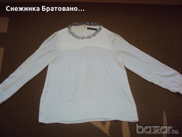 Дамска блуза на ЗАРА, снимка 1 - Ризи - 19313261