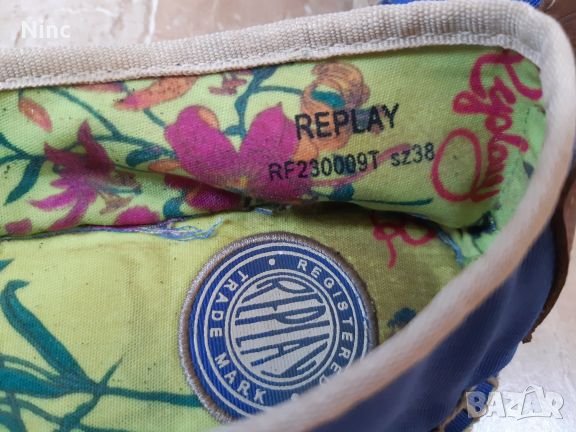 Дамски еспадрили Replay 38, снимка 4 - Дамски ежедневни обувки - 25961569