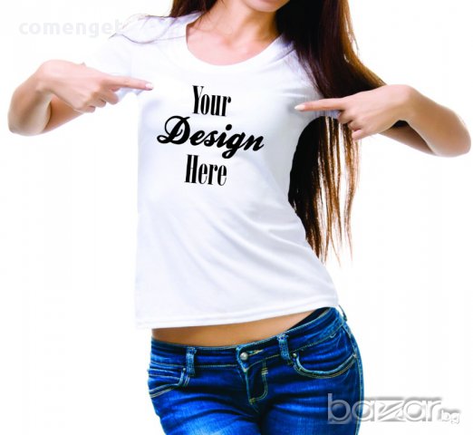 Промо Цена! БЪДИ РАЗЛИЧНА, Сдобий се с Уникална Тениска с ТВОЯ снимка или идея!, снимка 3 - Тениски - 11052349