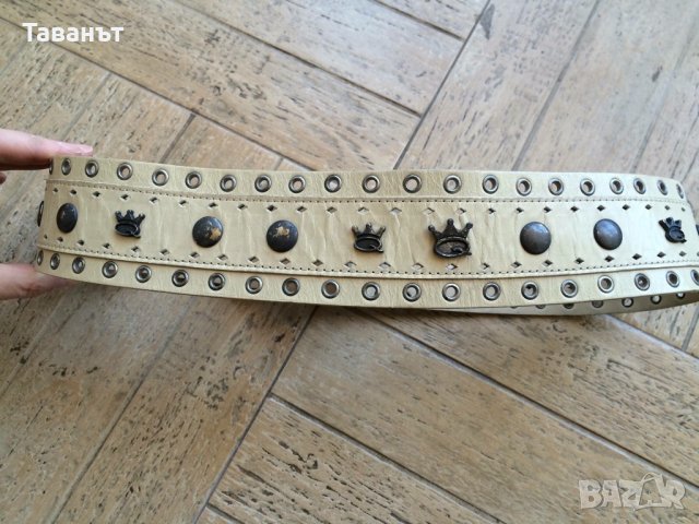 Кожен колан Save the Queen, снимка 6 - Колани - 23801617
