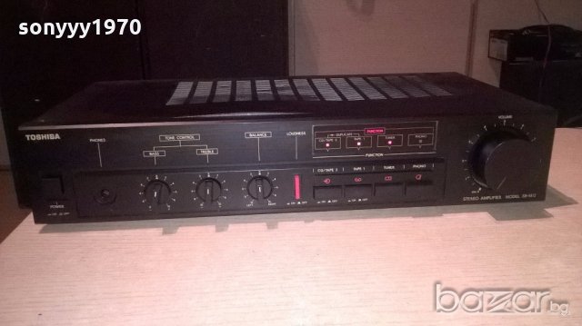 toshiba sb-m12 stereo amplifier-made in japan-внос франция, снимка 5 - Ресийвъри, усилватели, смесителни пултове - 19917995