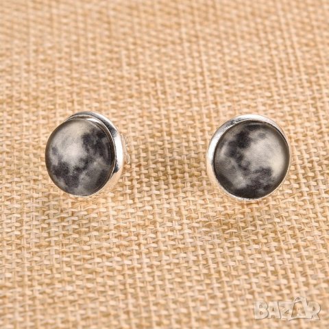 3Д фосфорни Обеци Тип Луна 🌒- светещи , снимка 3 - Обеци - 23631334