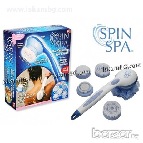 Масажор за баня с 5 приставки - код Spin Spa, снимка 7 - Масажори - 13490035