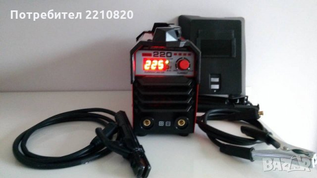 СОЛАРНА МАСКА + 220А Professional Електрожен инверторен IGBT с дисплей, снимка 2 - Други машини и части - 24833434