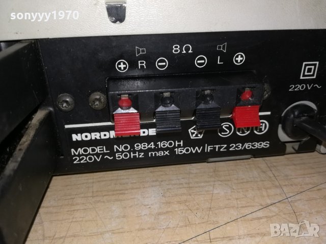 nordmende pa1002-hifi amplifier-внос швеицария, снимка 14 - Ресийвъри, усилватели, смесителни пултове - 21639810