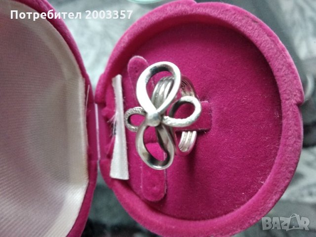 Сребърни пръстени, снимка 1 - Пръстени - 22041938