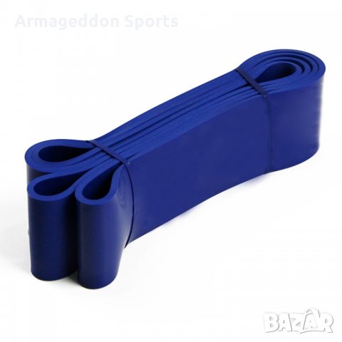 Синя ластична лента/ластик за тренировка Armageddon Sports, снимка 1 - Спортна екипировка - 22240707